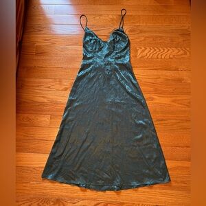 Cider Emerald Green Dress